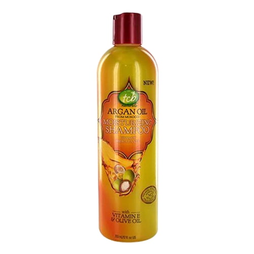 Tcb Naturals Argan Oil Moisturizing Hair Shampoo, 12 Oz