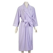 Women's Plus Stripe Wrap Robe