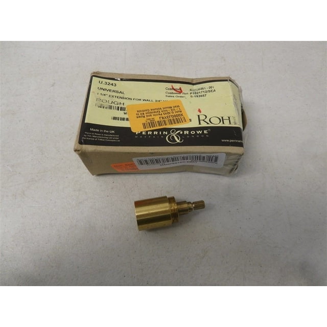 Rohl U.3243 Perrin and Rowe 1-1/4-Inch Extension Kit to Wall Mount Volume Controls