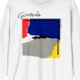 thumbnail image 2 of Genesis Abacab Album Cover Crew Neck Long Sleeve White Adult Long Sleeve Tee 
-XXL, 2 of 4
