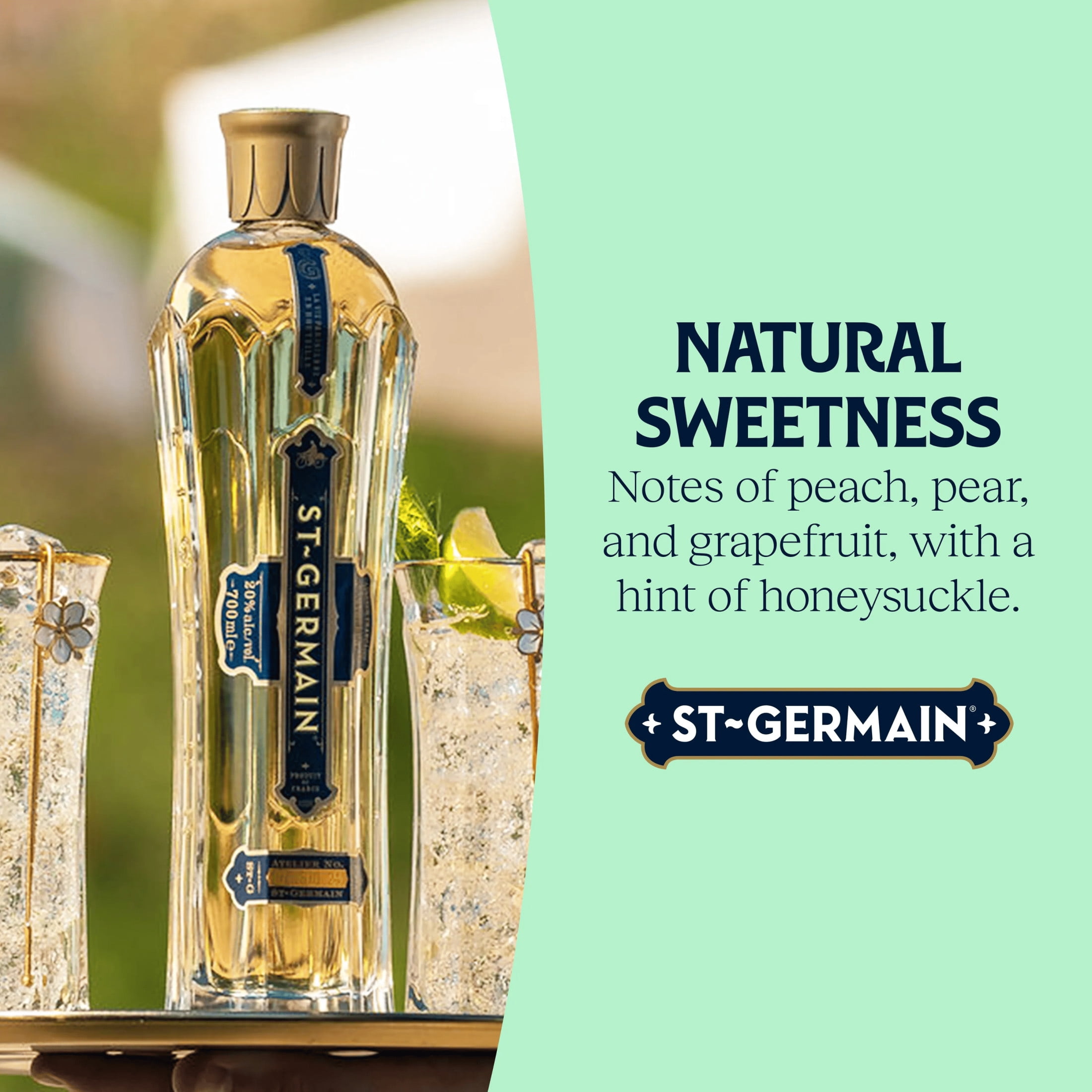 St Germain Elderflower Liqueur - 750 mL Bottle