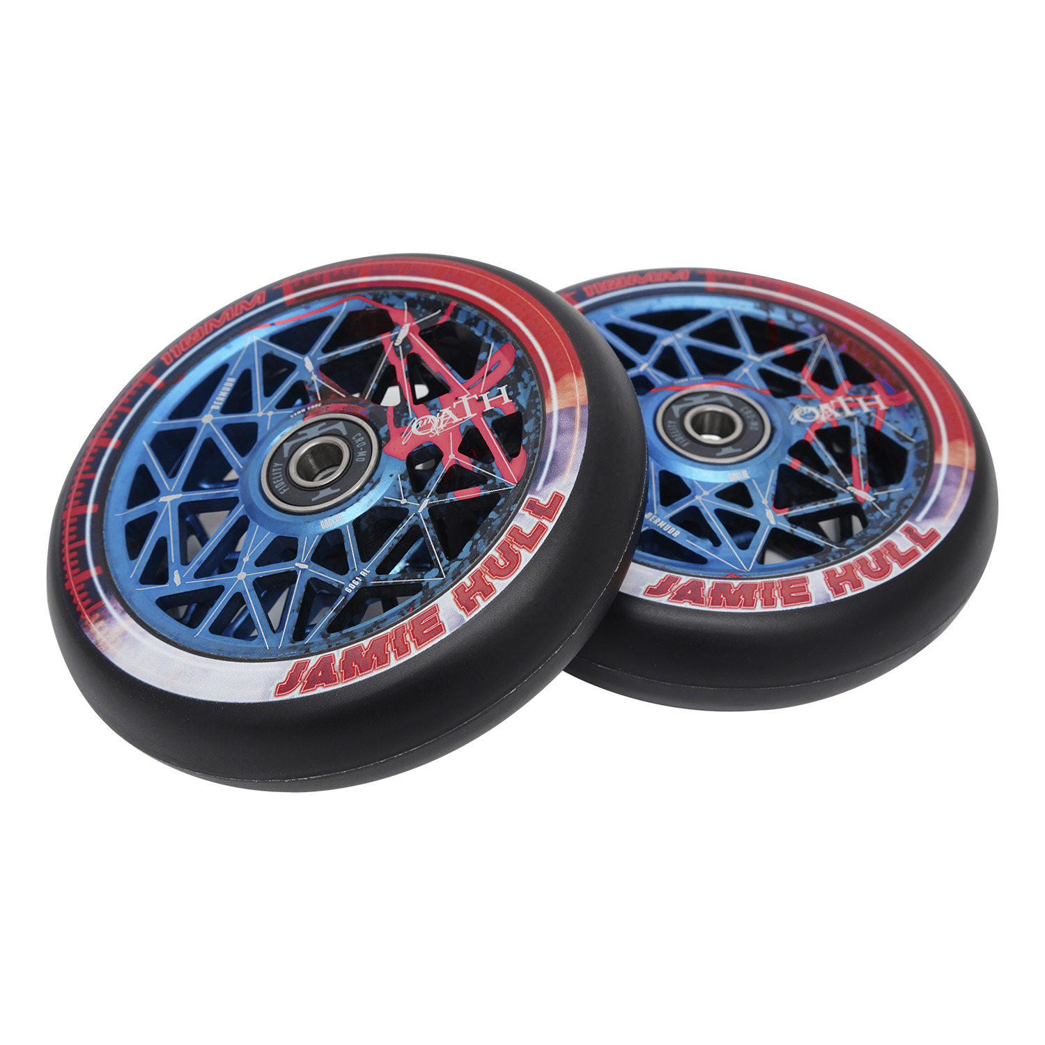 PRO STUNT SCOOTER WHEELS 110MM WOW!! XXTREME THUNDER NEW 2 Funsport