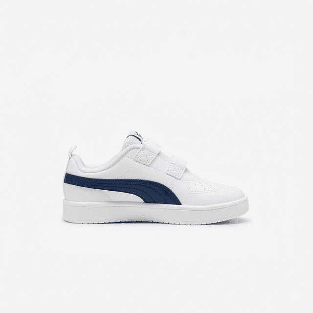 TENIS PUMA RICKIE V PS 39132744 JUNIOR BLANCO 20.5CM