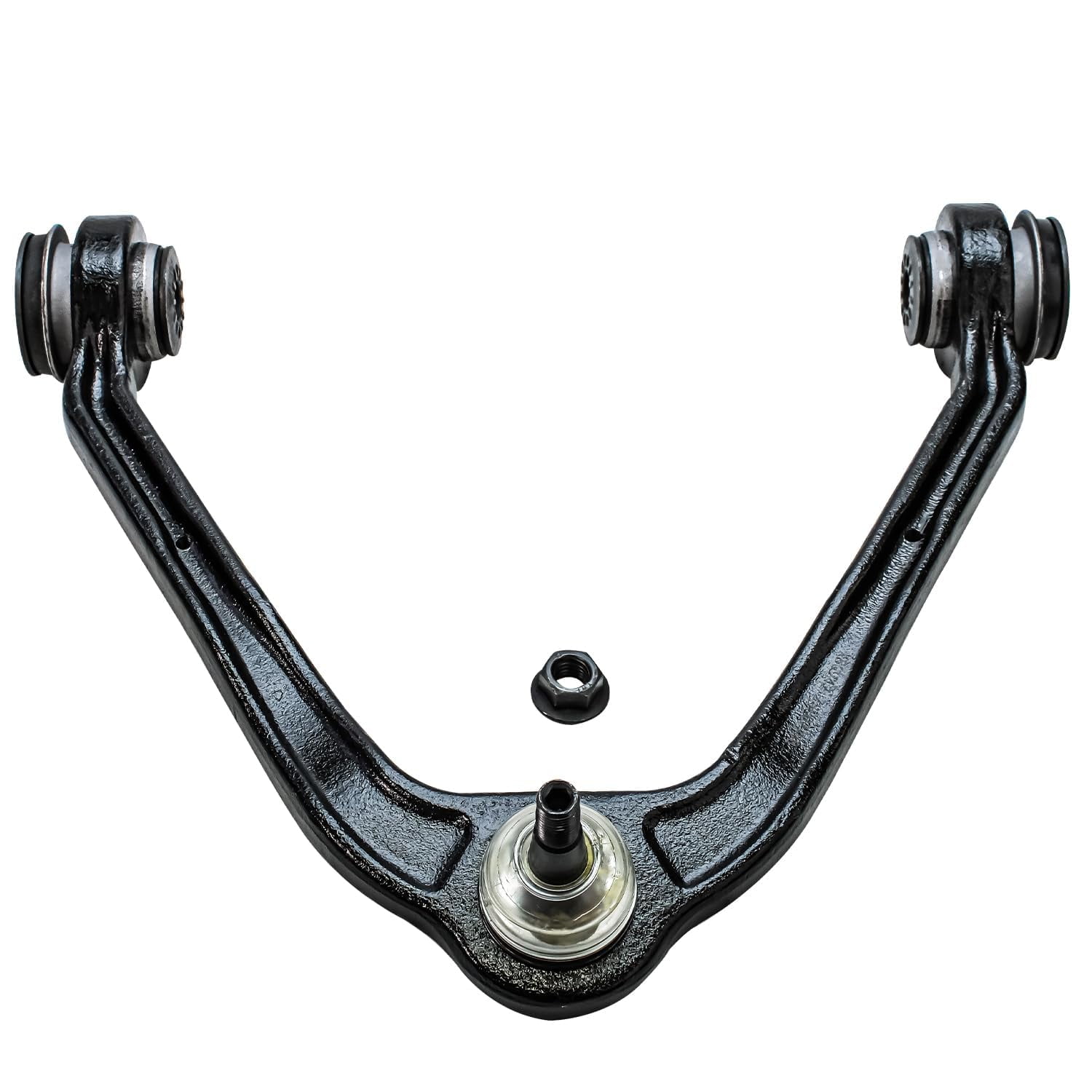 Detroit Axle - Front Upper Control Arms for Chevy GMC Sierra Silverado Yukon XL Avalanche 1500 Tahoe Cadillac Escalade ESV EXT, Replacement 2 Upper Control Arms w/Ball Joints Pair
