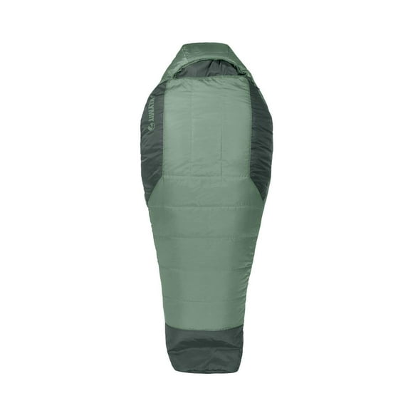 Klymit Sleeping Bag 13WAGR20C Wild Aspen 20; For 1 Person; Regular; 74 Length x 30 Inch Width Mummy Shape; For Temperature 20 Degree Fahrenheit; Green; Polyester Shell With Synthetic Insulation
