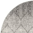 thumbnail image 3 of SAFAVIEH Madison Leighton Geometric Area Rug, Grey/Ivory, 5'3" x 5'3" Round, 3 of 10