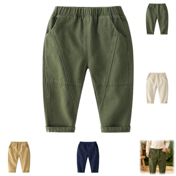 YOUYEDIAN Boys Casual Pants Toddlers Comfortable Stylish Pants Kids Spring Fall Trousers