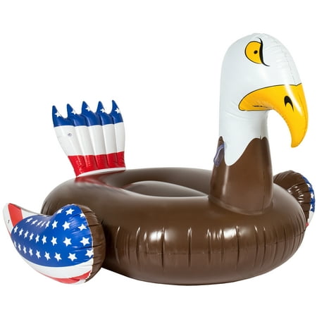 Best Choice Products Giant Bald Eagle Pool Float (Best Products For Balding)