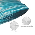 thumbnail image 3 of Fotbe Turquoise Ocean Reflection Funda de Almohada Decorativa Estilo Occidental, Lujo en Algodón, Fundas para Almohadas King, Cojín Estampado para Decoración del Hogar-16"x24", 3 of 6