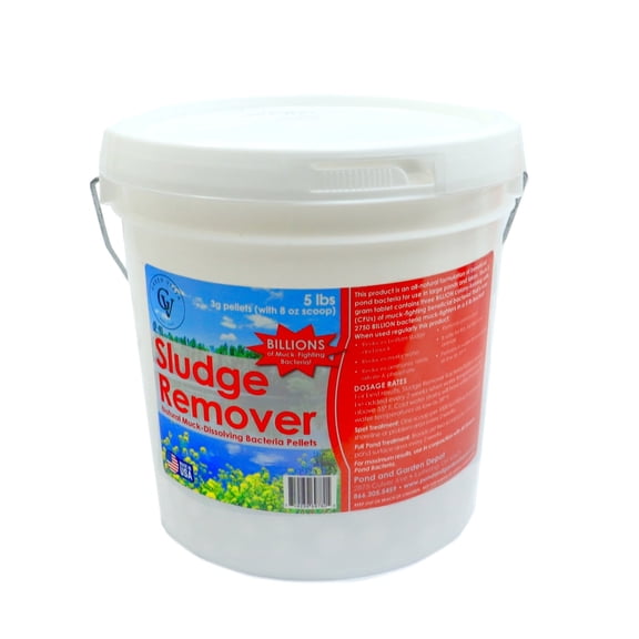 Green Vista Sludge Remover | Highly Concentrated Muck and Sludge Pond Water Treatment (5 lbs)