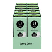 U by Kotex Clean & Secure Wrapped Panty Liners, Light Absorbency, Long Length, 16 Count