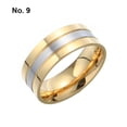 thumbnail image 3 of Qarigey Anillo Punk de moda, alianzas de boda, anillos exquisitos Ins, accesorios de ropa, joyería, abalorio, regalos de aniversario de compromiso Accesorios de disfraces Oro 9 # Qarigey AP014847-11, 3 of 6