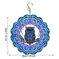 thumbnail image 3 of New Animal Wind Rotating Pendant Outdoor Garden Garden Animal Decoration 3D Rotating Wind Rotating Pendant, 3 of 9
