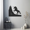 thumbnail image 4 of LaModaHome Exclusive Horse Icon Metal Wall Art – Durable & Artistic Metal Wall Art for Home and Office Decor, Perfect for Any Interior Design Aesthetic, 4 of 5