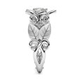 thumbnail image 3 of Womens White Gold Filled Cz Round Ring, 3 of 4