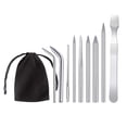thumbnail image 2 of Stainless Steel Lacing Stitching And Smoothing 9pcs, 2 of 8