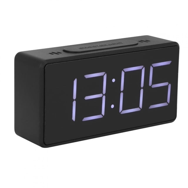 Relaj Electrónico simple RELOJ LIDERADA, Desspertador Desspertador de Cabecera Con Función de Repetición para Uso Domémico de Estudiantes
