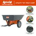 thumbnail image 3 of Agri-Fab 10 cu. ft. Tow-Behind Poly Lawn and Garden Cart - Model # 45-0533, 3 of 14