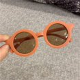 thumbnail image 1 of Gafas de sol para niños, parasol retro, montura redonda, gafas para niños, montura esmerilada coreana, gafas de sol para niños y niñas, 1 of 6
