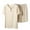 W01-Beige, variant on JUUYY Men's Big and Tall Tracksuit Short Sleeve Henley Shirt and Drawstring Shorts 2 Piece Beach Fashion Outfits with Pockets Beige XXXXXL