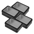 thumbnail image 1 of NUOLUX 4Ud Caja De Metal Resistente Con Transparente Para Snacks Y Objetos Personales, 1 of 6