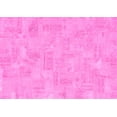 thumbnail image 1 of Ahgly Company Indoor Rectangle Abstract Pink Modern Area Rugs, 2' x 5', 1 of 4