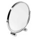 thumbnail image 1 of Round Mirror Chrome Plated Steel Cosmetic Make-up Bathroom Silver, 1 of 5