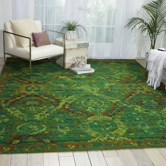 Nourison Timeless Seaglass Area Rug TML10 7'9" x 9'9"