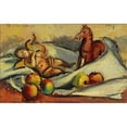 thumbnail image 3 of Anton Faistauer 14x11 Black Modern Framed Museum Art Print Titled - Still Life with Apples, Putto and Horses (1919), 3 of 5