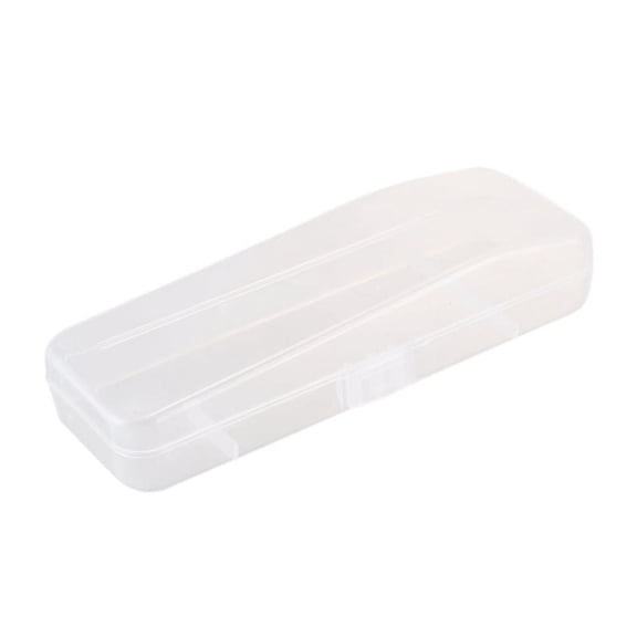 1 Pcs Storage Box Men Shaver Case Transparent Plastic Case