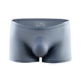 thumbnail image 4 of zuwimk Mens Underwear Mens Underwear Boxer Briefs Cotton Stretch Moisture-wicking Underwear Gray,L, 4 of 4