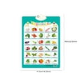 thumbnail image 2 of Bwiyojiz Educational Toys Electronic Alphabet Wall Chart Interactive Vegetables Words for Learning Toy, Gifts for Her, Blue, 2 of 4