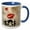 Blue/White, variant on 3drose, Red Lips Girl Wants to Dance Solo, 15oz Mug
