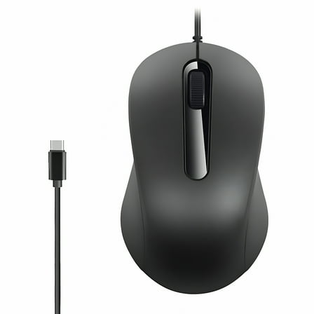 GJX Wired Mouse: USB-C Compatible Mouse for Notebooks and Phablets