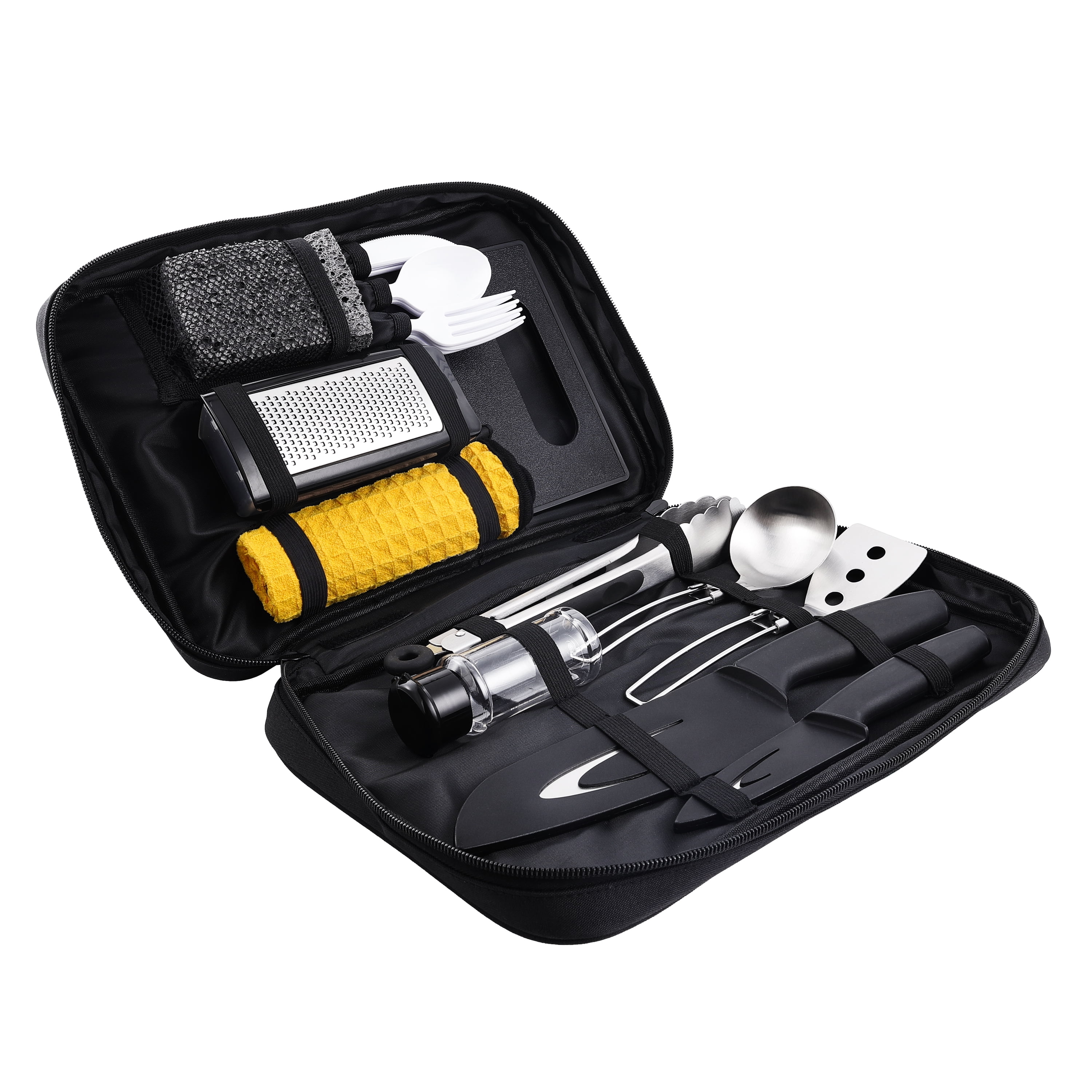 Ozark Trail Camping Kitchen Kit 24pcs Set, OZARK TRAIL PL 24 KITCHEN SET