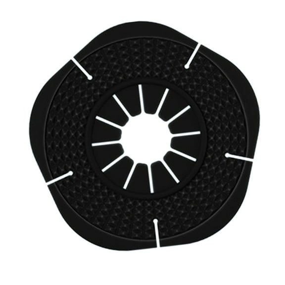 Protector del orificio del limpiaparabrisas del automóvil a prueba de polvo Almohadilla universal a prueba de hojas de limpiaparabrisas Aptas - Gran diámetro negro SM SunniMix Protector de agujero de limpiaparabrisas de coche