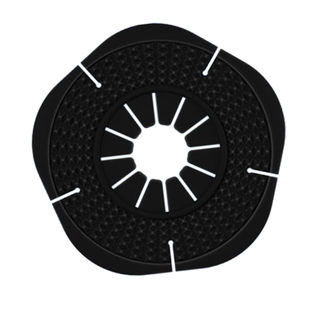 Protector del orificio del limpiaparabrisas del automóvil a prueba de polvo Almohadilla universal a prueba de hojas de limpiaparabrisas Aptas - Gran diámetro negro Sunnimix Protector de agujero de limpiaparabrisas de coche