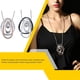 thumbnail image 4 of Minnieouse Mujer suéter cristal collar aleación moda decoración collares colgante joyería ropa accesorio para vacaciones Ropa, zapatos y accesorios Miscelánea Oro plateado Minnieouse AP014934-01, 4 of 6