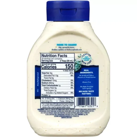 Litehouse Squeeze Blue Cheese Dressing - 20 fl oz