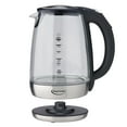 thumbnail image 3 of Betty Crocker 1.7L Glass Colour Changing Cordless  Electric Kettle, 3 of 3