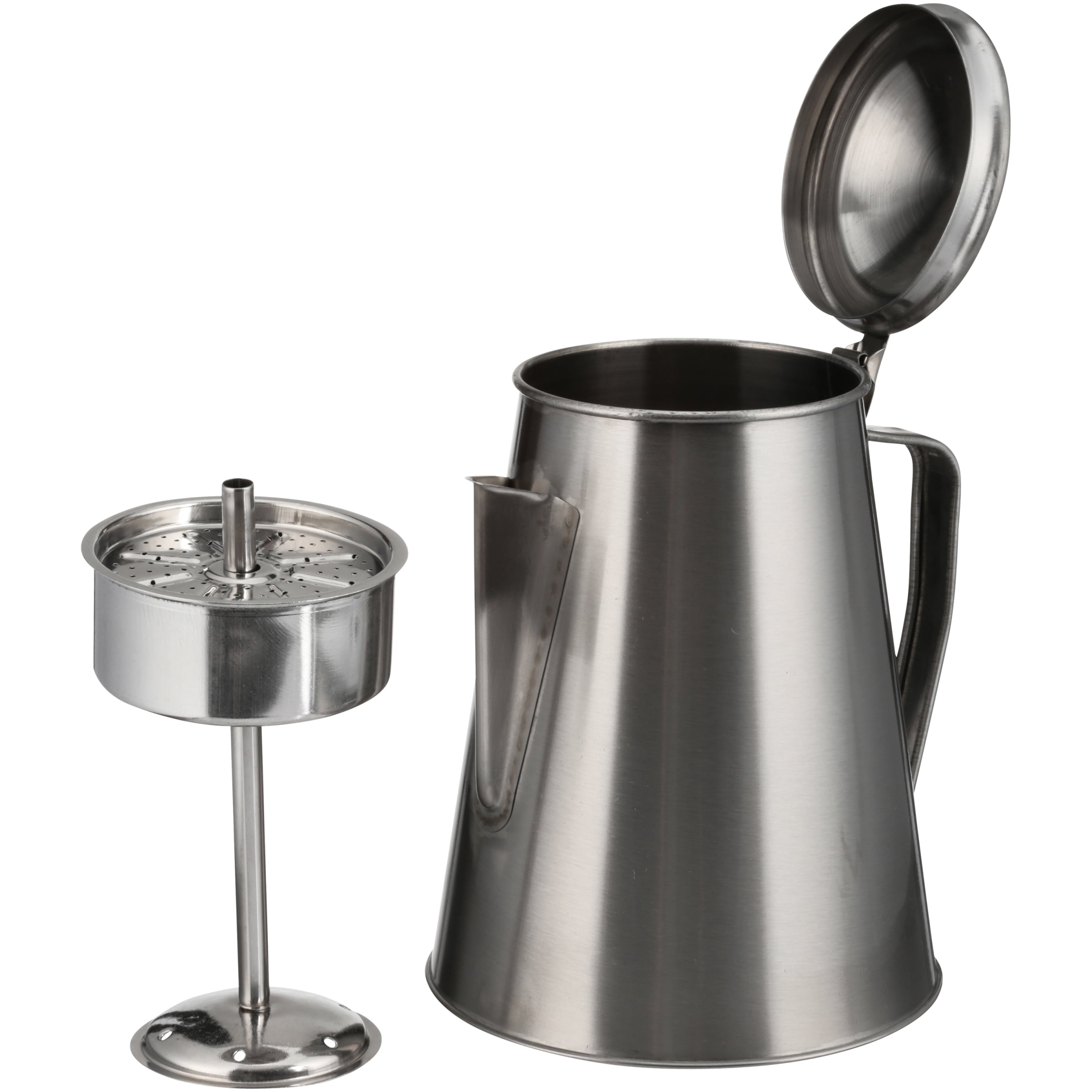 Ozark Trail 9 Cup Stainless Steel Percolator Coffee Maker Camping Survival  SHTF
