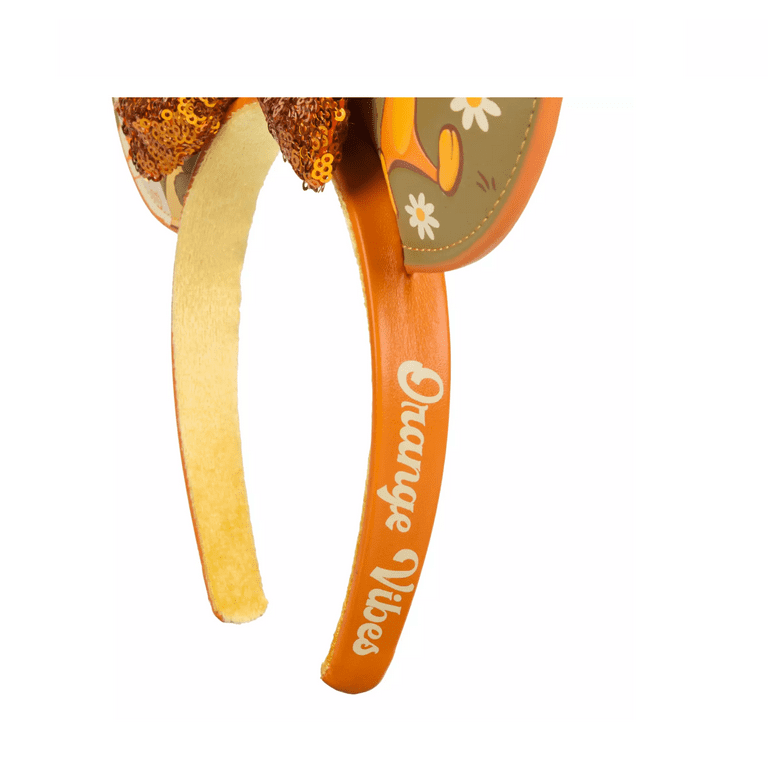 Disney EPCOT 2023 Orange Bird Ear Headband with Sequin Bow  display picture 2
