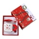thumbnail image 3 of Juego de tazas de cerámica navideñas Macarena con tapa y cuchara, 3 of 8