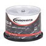 Innovera IVR77950 50/Pack 52x 700 MB/80 min. CD-R Recordable Disc Spindle - Silver - image 2 of 4