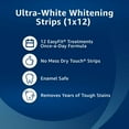 Equate UltraWhite Whitening Strips, EnamelSafe, 24 Whitening Strips
