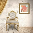 thumbnail image 3 of Inuit 15x15 Gold Ornate Wood Framed with Double Matting Museum Art Print Titled - Soft Patterns II., 3 of 4