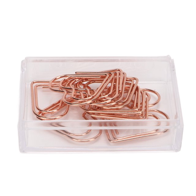 Office Clips100Pcs Paper Clips Rose Paperclips Paper Clips Quality You Can Trust
