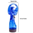 thumbnail image 3 of Ventilador con función de pulverización de agua, ventilador nebulizador portátil, humidificador de viaje, ventilador de mano, tecnología de vanguardia, 3 of 7