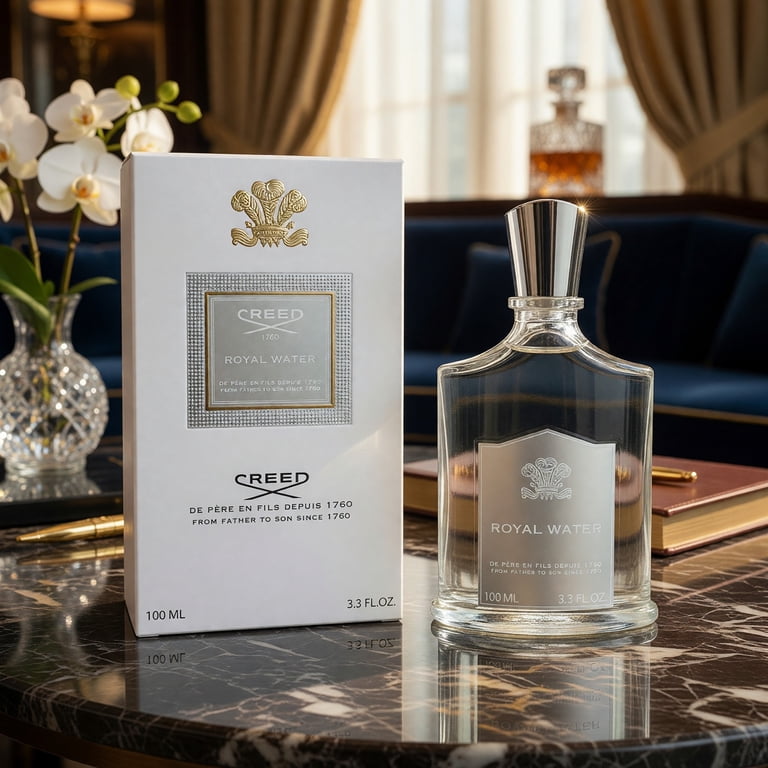 香水(男性用) Creed  Water 75ml Creed Royal Water Spray Perfume, Unisex Eau de Parfum, 3.3 Oz