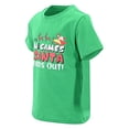 thumbnail image 3 of Boys Fun Until Santa Finds Out Kids Christmas Shirt Clothes (8Y, Green), 3 of 5